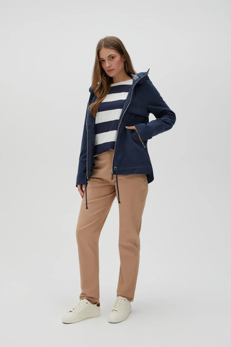WOMEN'S JACKETS L-KU-4611 NAVY - Imagen 4