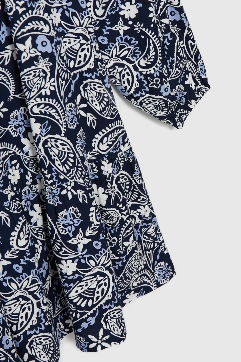 WOMEN'S DRESS L-SU-4608 NAVY - Imagen 7