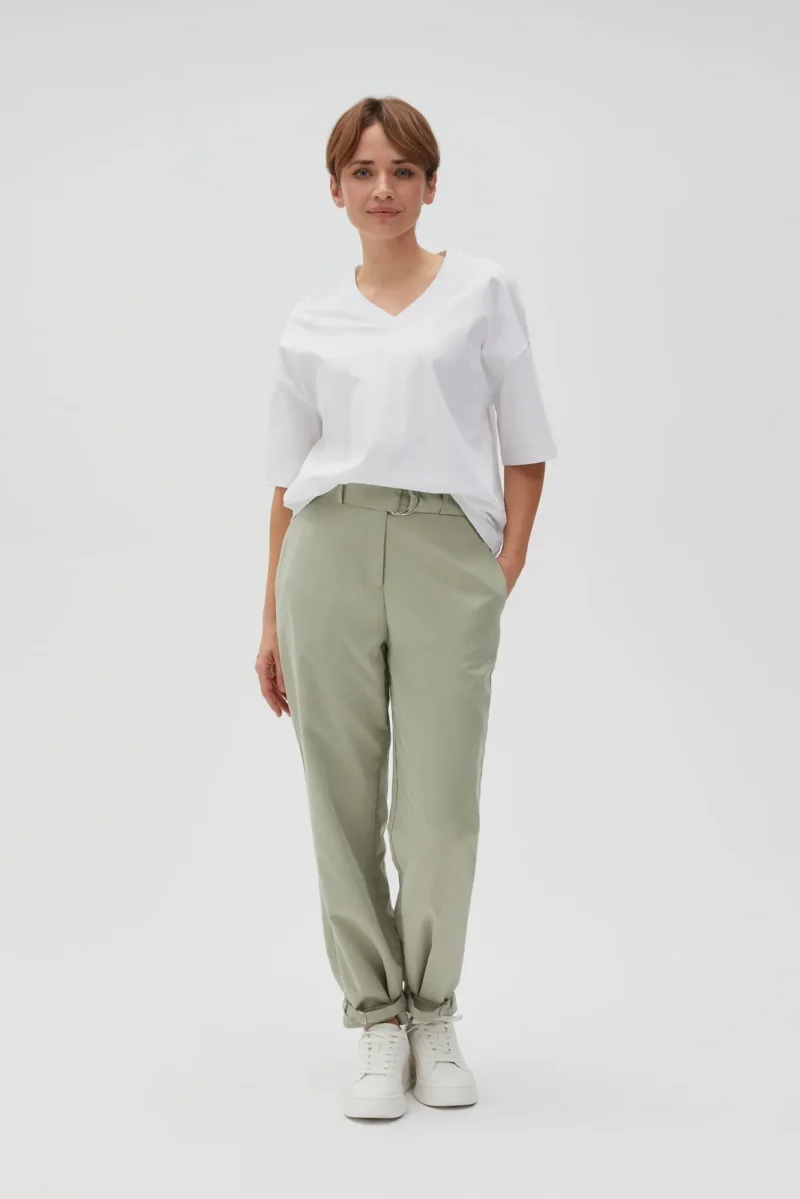 WOMEN'S TSHIRT L-TS-4613 WHITE - Imagen 7