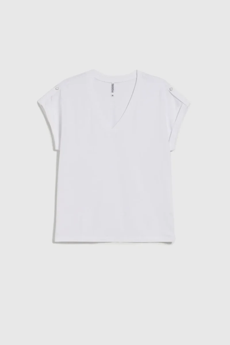 WOMEN'S TSHIRT L-TS-4621 WHITE - Imagen 7