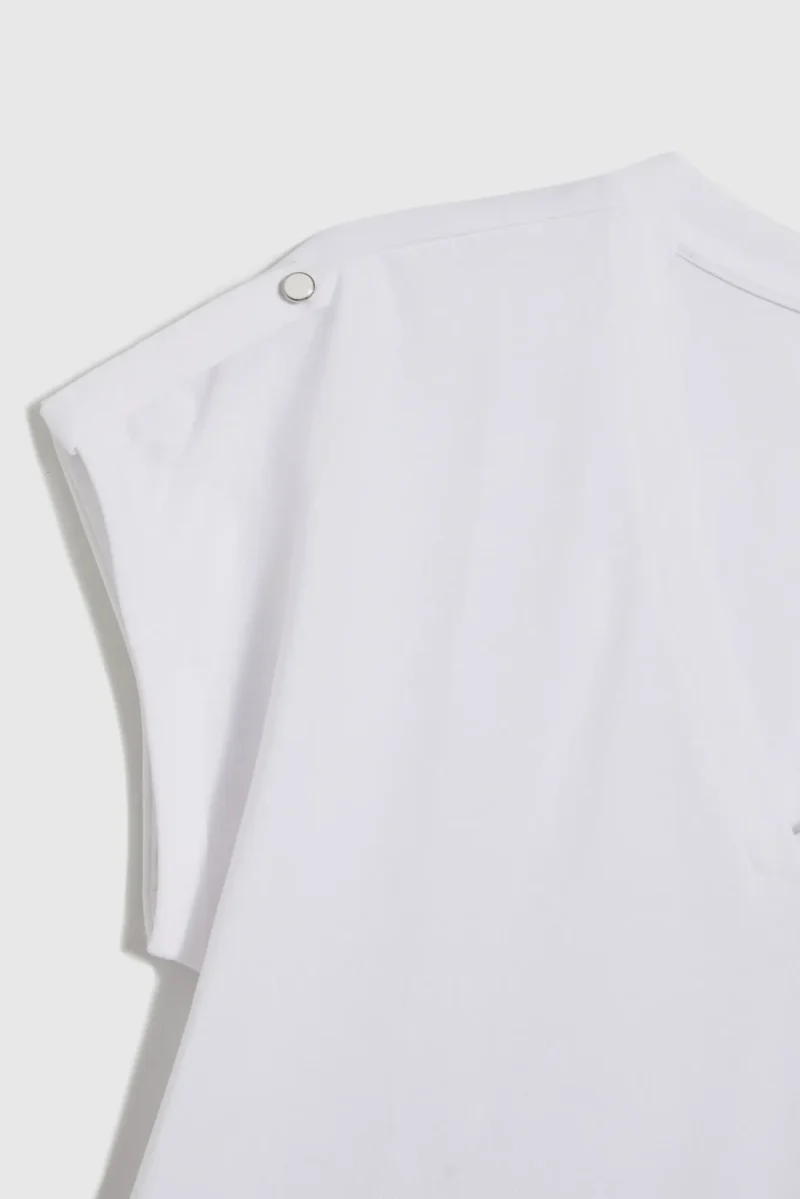 WOMEN'S TSHIRT L-TS-4621 WHITE - Imagen 6