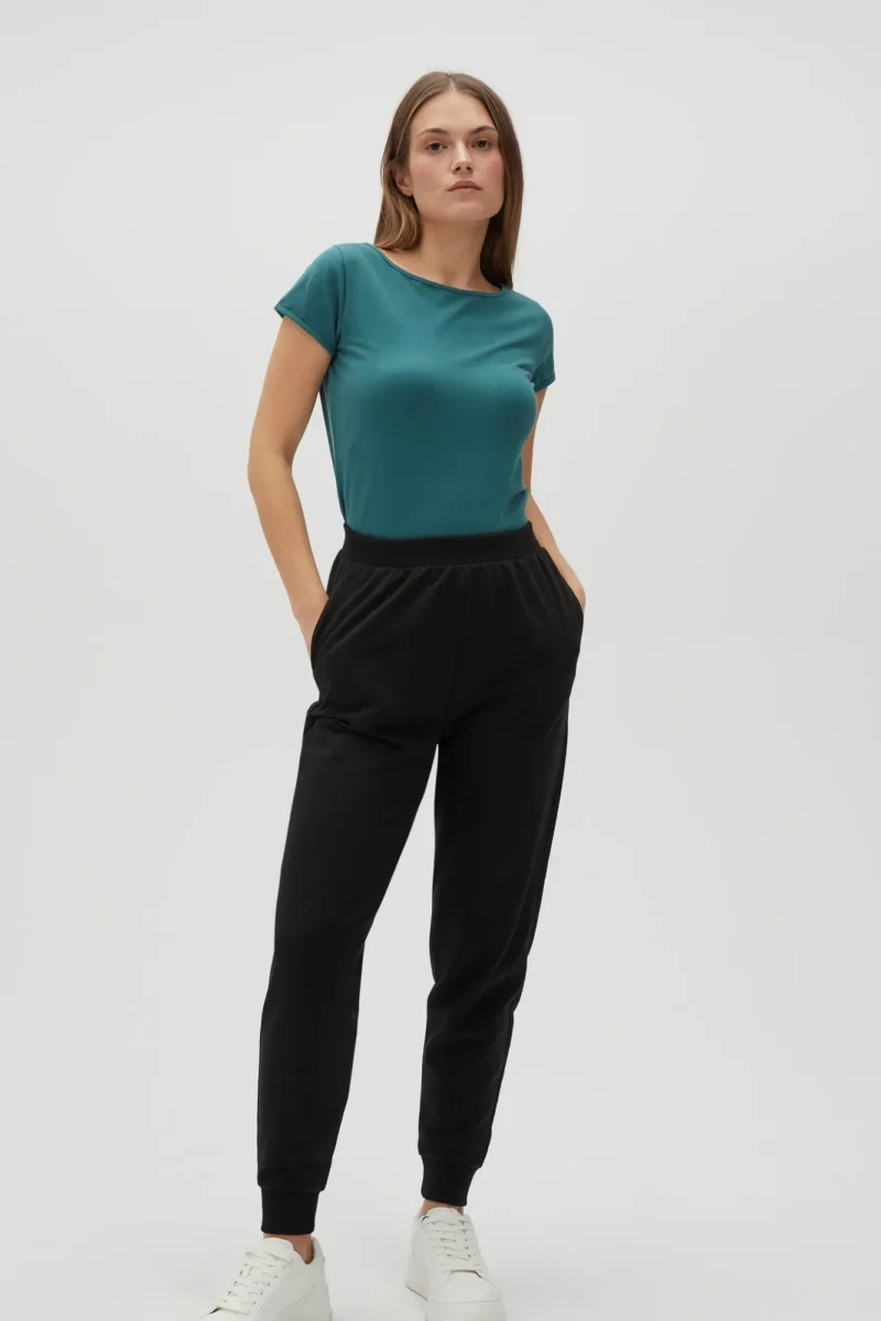 WOMEN'S TSHIRT L-TS-4622 D.GREEN - Imagen 3