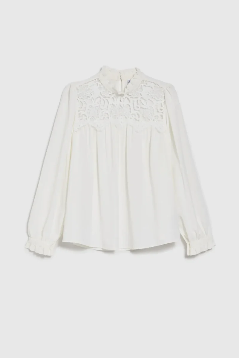 WOMEN'S SHIRT L-KO-4550 OFF WHITE - Imagen 15