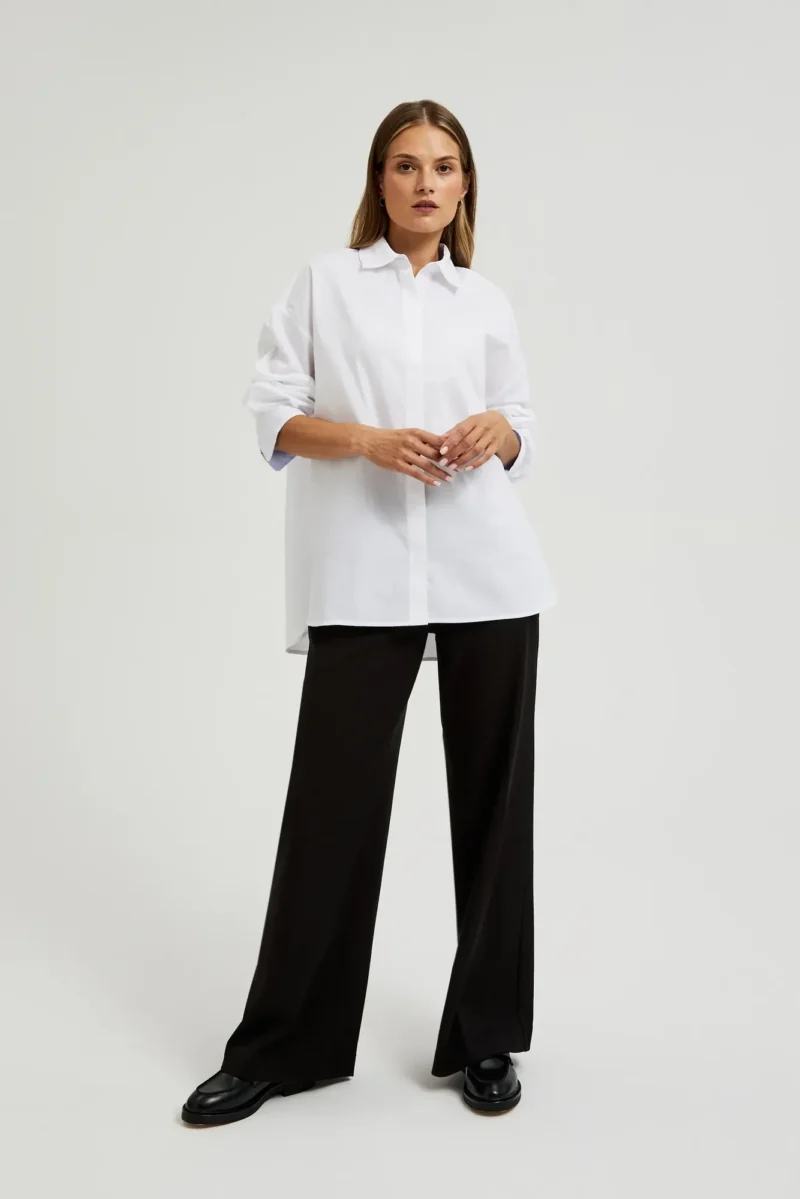 WOMEN'S SHIRT L-KO-4602 WHITE - Imagen 13