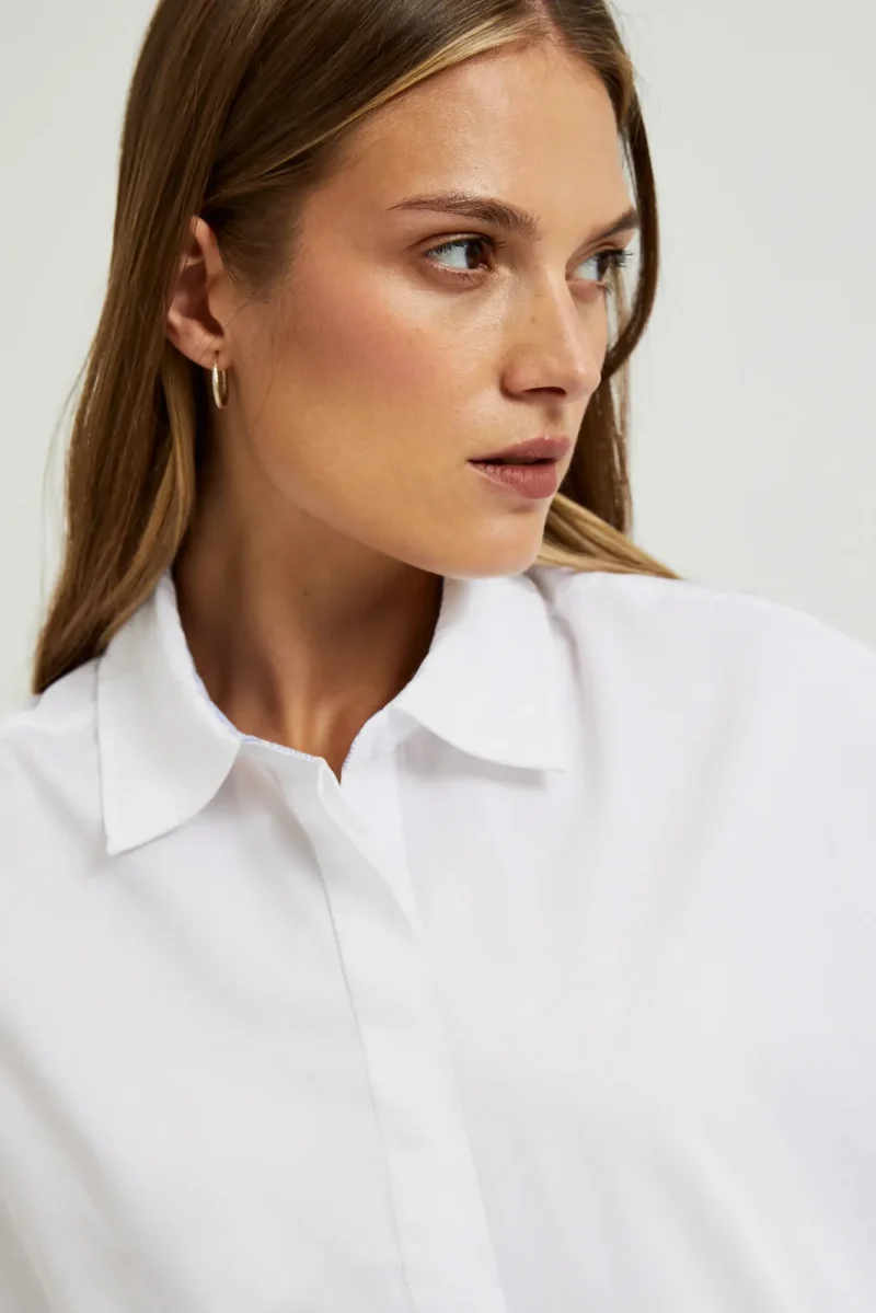 WOMEN'S SHIRT L-KO-4602 WHITE - Imagen 15