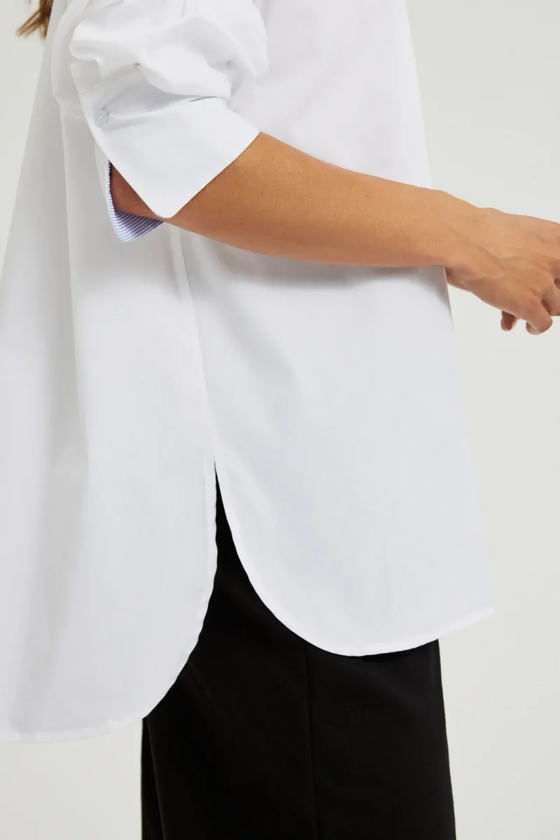 WOMEN'S SHIRT L-KO-4602 WHITE - Imagen 16
