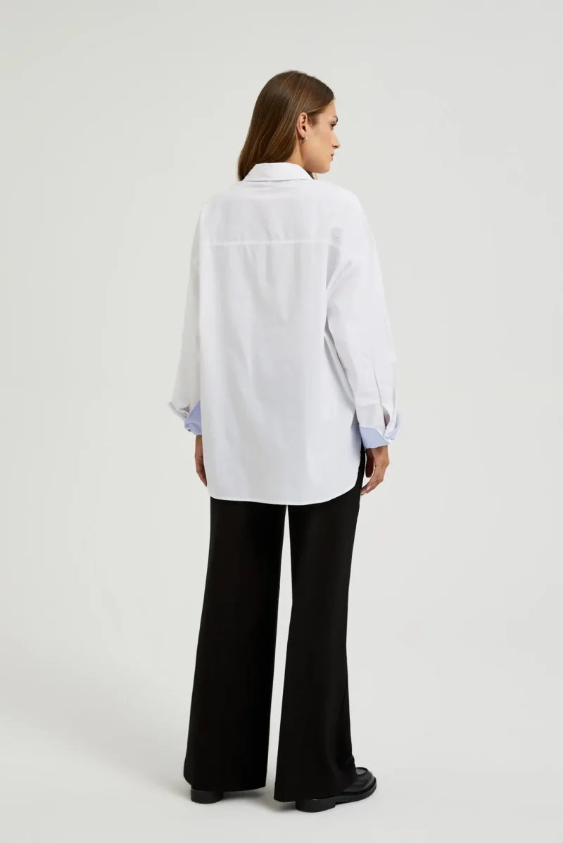WOMEN'S SHIRT L-KO-4602 WHITE - Imagen 17