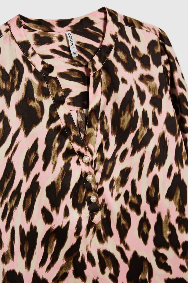 WOMEN'S SHIRT L-KO-4603 PINK - Imagen 6