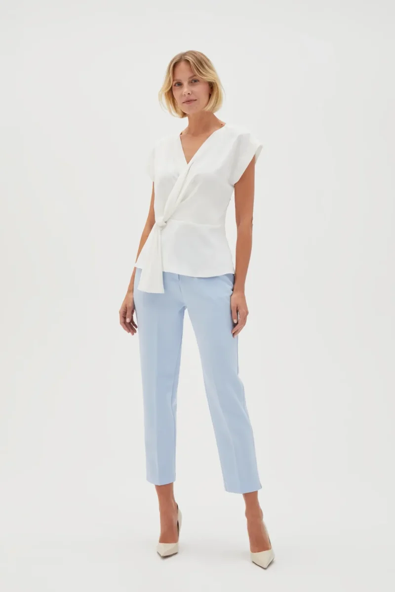 WOMEN'S SHIRT L-KO-4605 OFF WHITE - Imagen 10