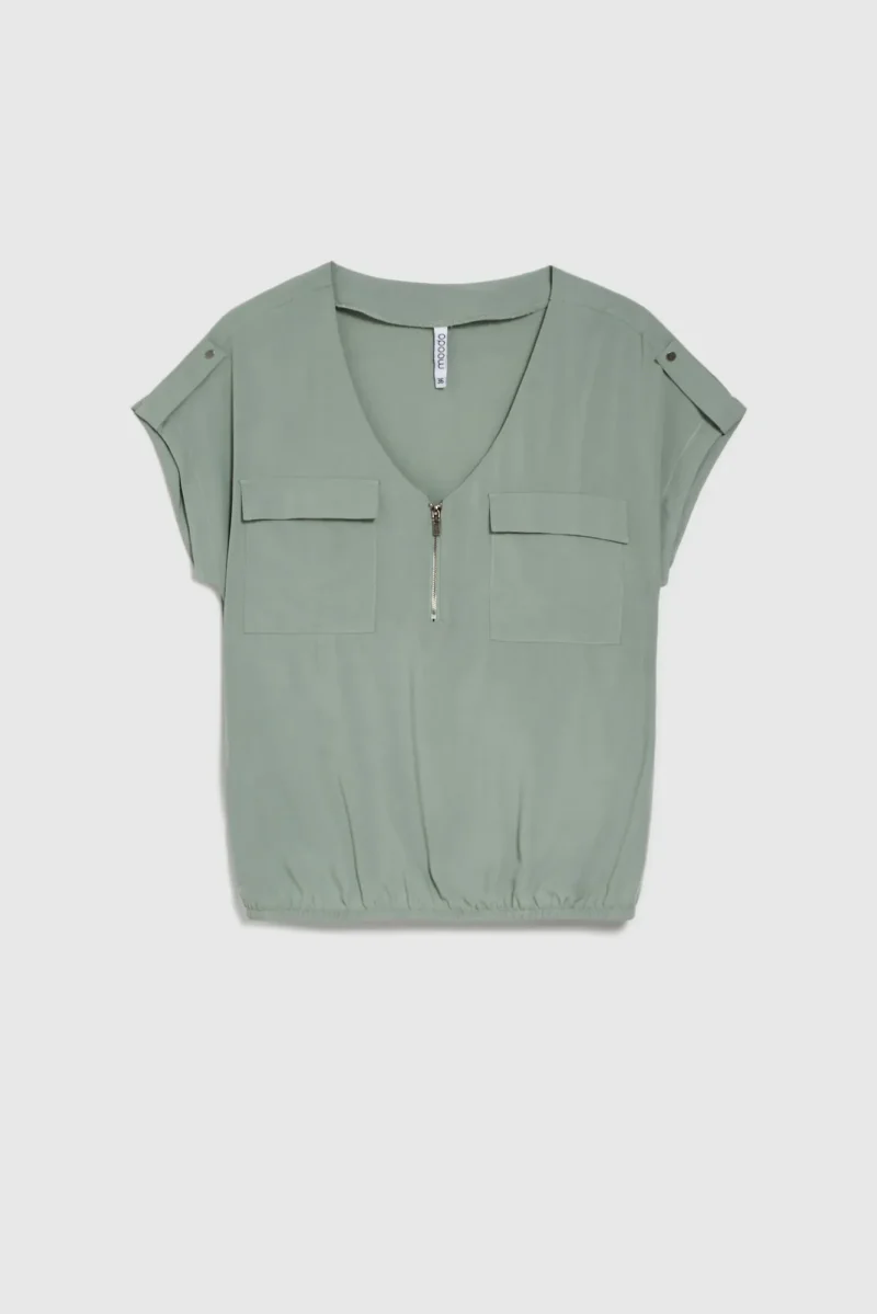 WOMEN'S SHIRT L-KO-4606 OLIVE - Imagen 13