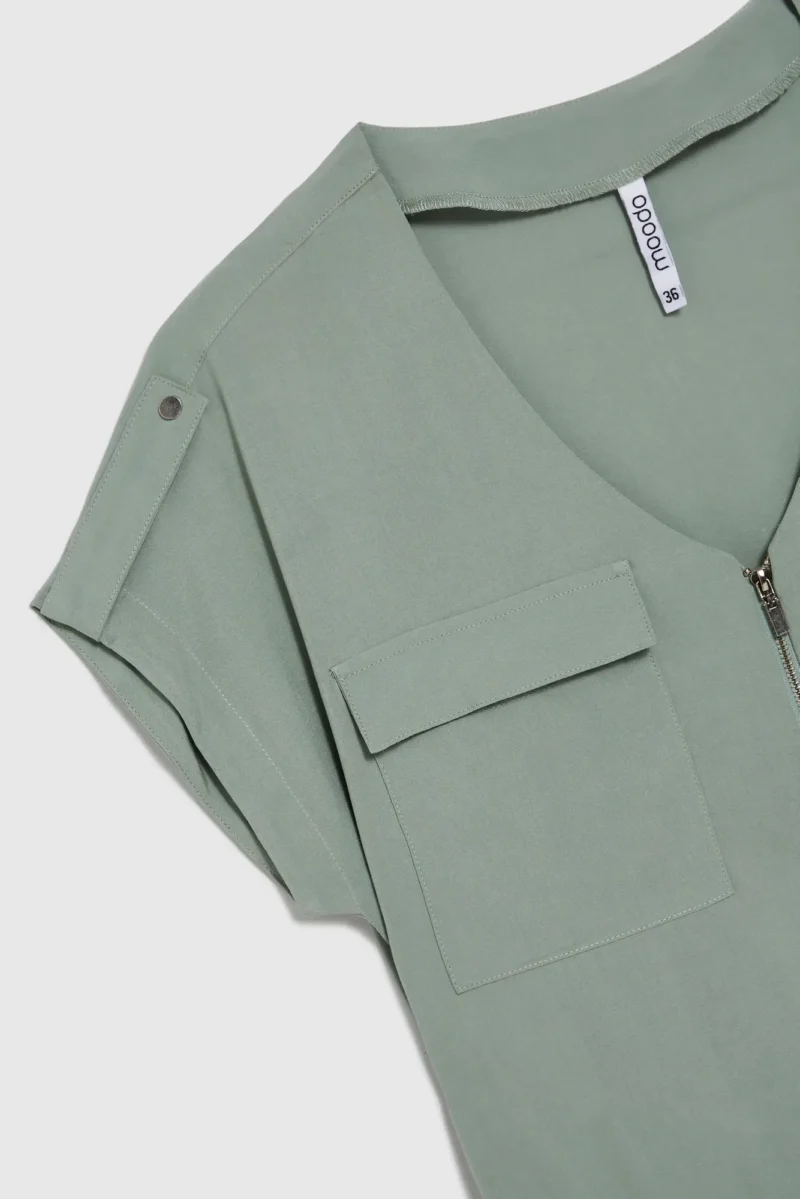 WOMEN'S SHIRT L-KO-4606 OLIVE - Imagen 7