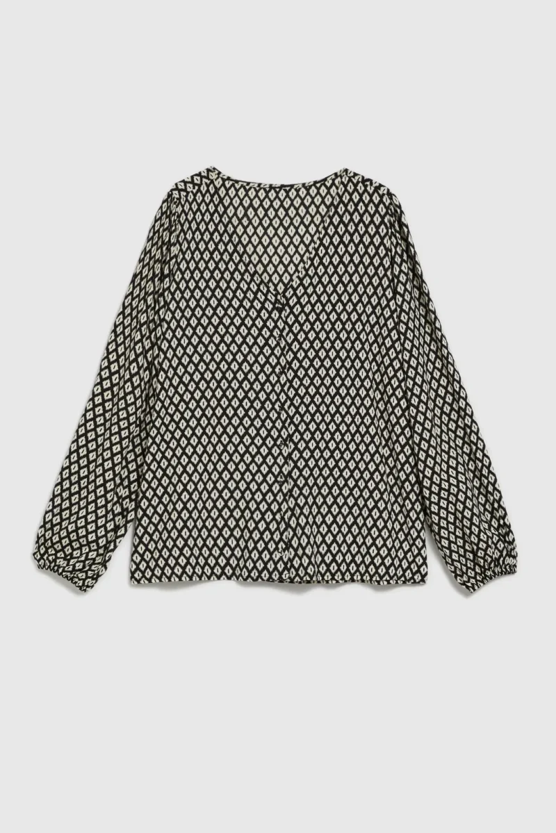 WOMEN'S SHIRT L-KO-4607 BLACK - Imagen 13