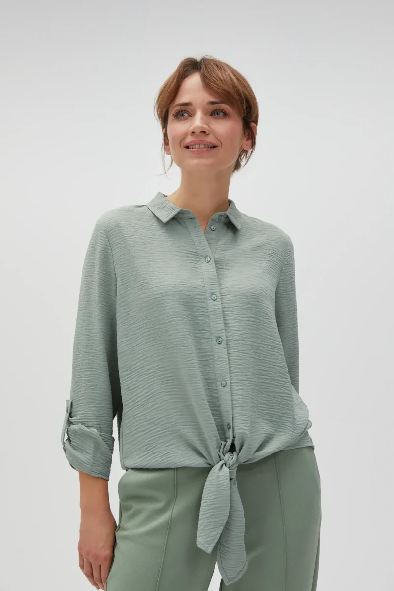 WOMEN'S SHIRT L-KO-4609 OLIVE - Imagen 8
