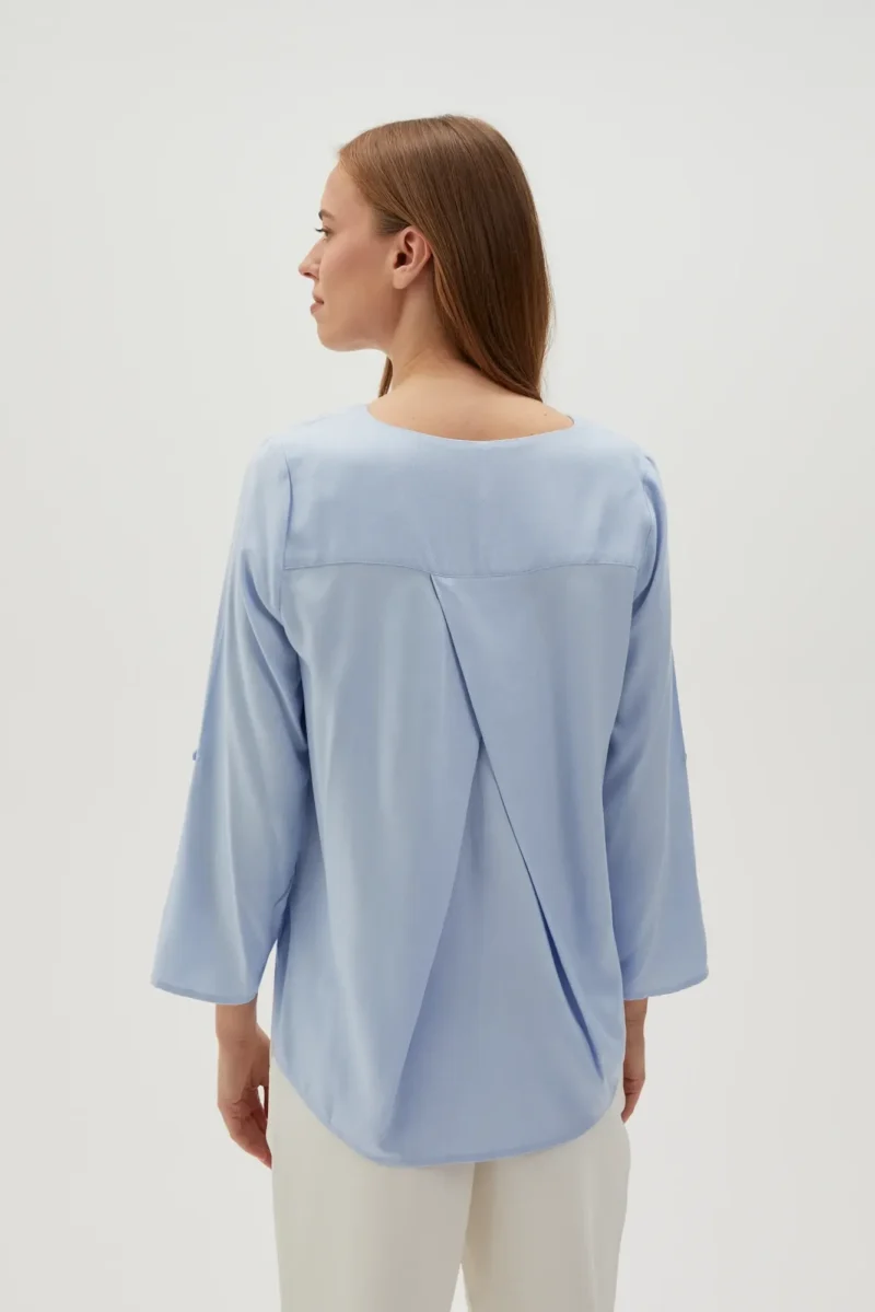 WOMEN'S SHIRT L-KO-4612 L.BLUE - Imagen 12