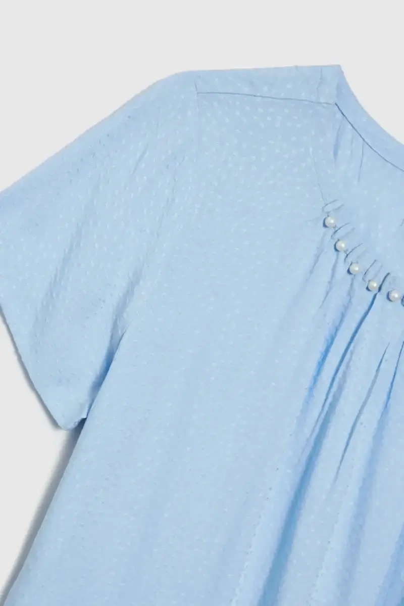 WOMEN'S SHIRT L-KO-4616 L.BLUE - Imagen 12