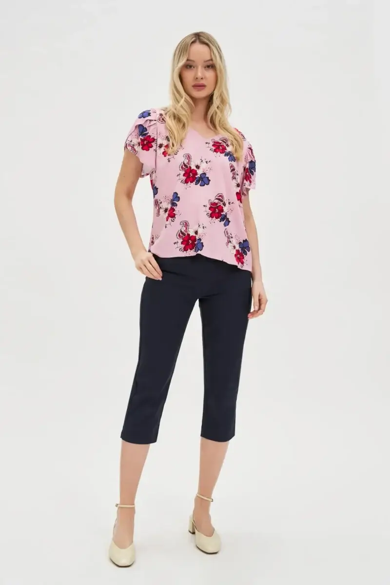 WOMEN'S SHIRT L-KO-4622 PINK - Imagen 9