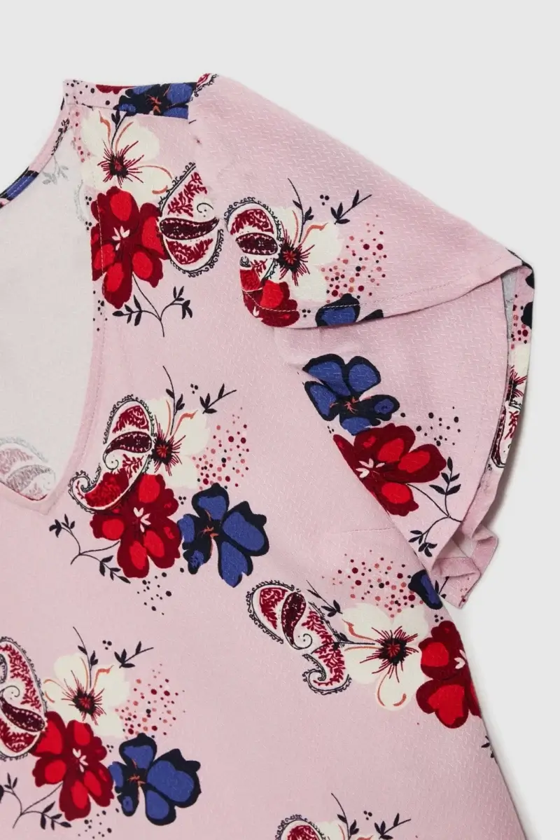 WOMEN'S SHIRT L-KO-4622 PINK - Imagen 7