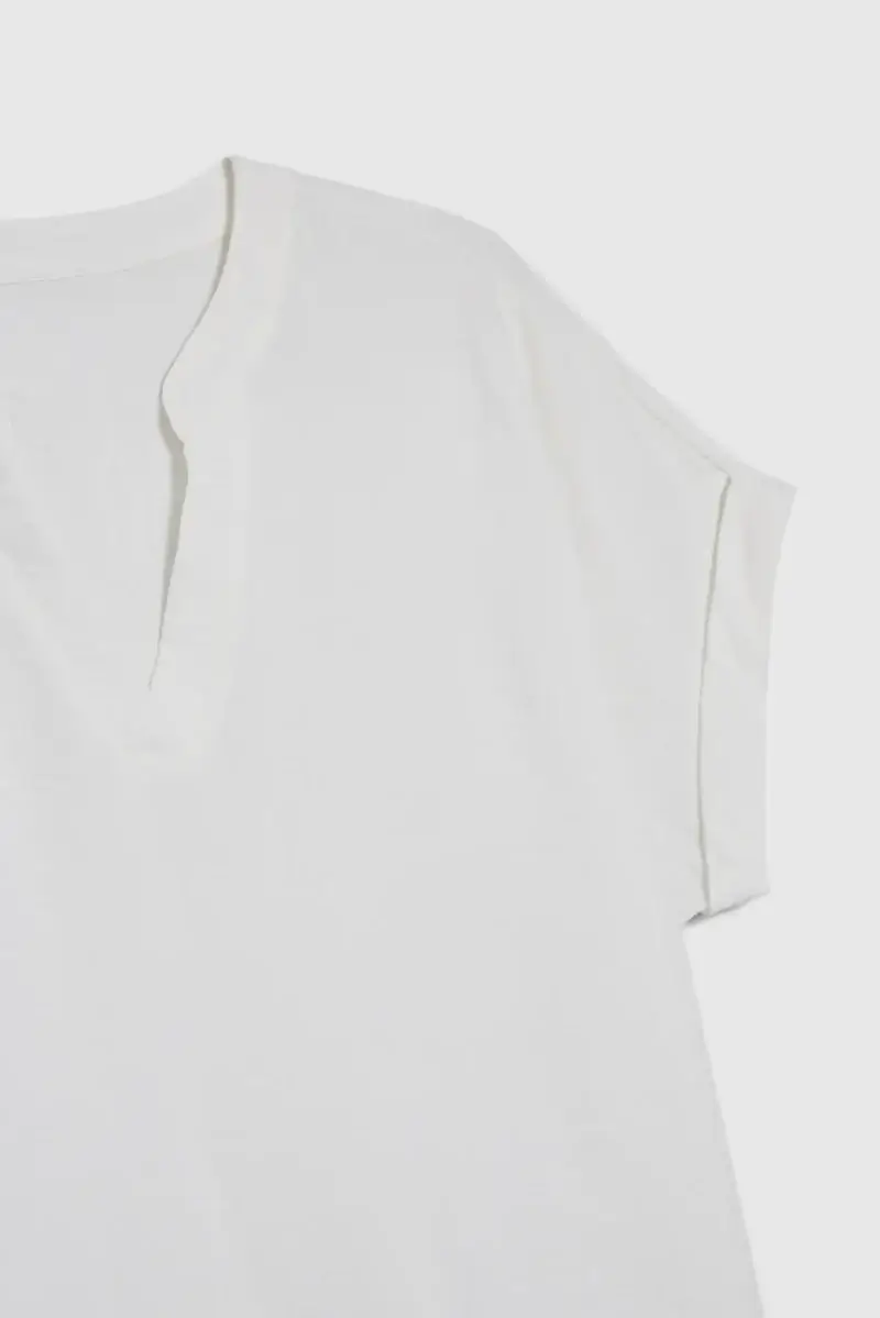 WOMEN'S SHIRT L-KO-4623 OFF WHITE - Imagen 12
