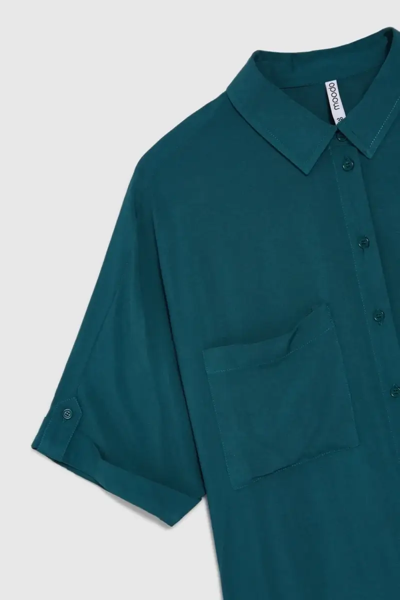 WOMEN'S SHIRT L-KO-4624 D.GREEN - Imagen 14