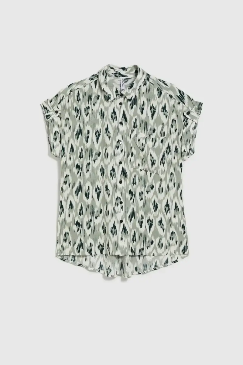 WOMEN'S SHIRT L-KO-4625 OLIVE - Imagen 2