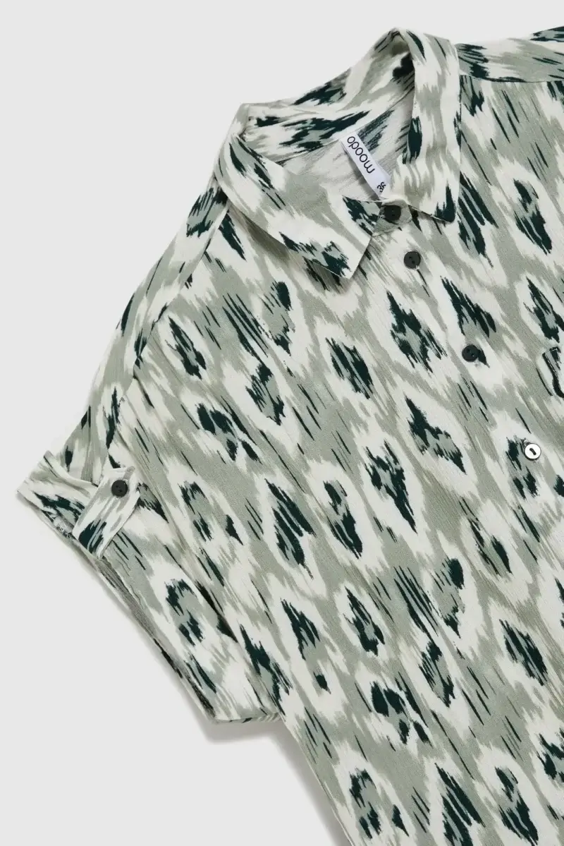 WOMEN'S SHIRT L-KO-4625 OLIVE - Imagen 3
