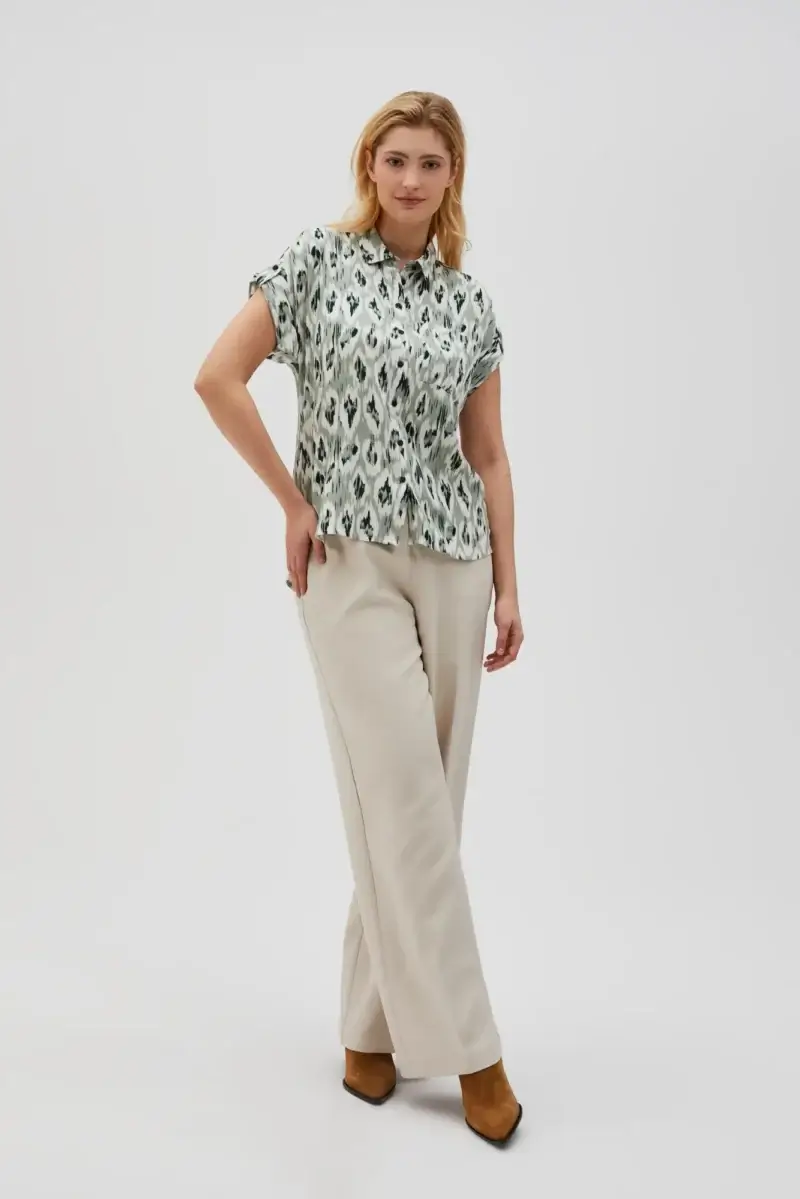 WOMEN'S SHIRT L-KO-4625 OLIVE - Imagen 10