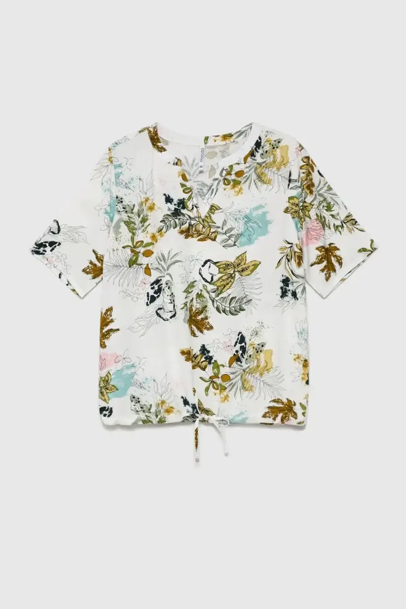 WOMEN'S SHIRT L-KO-4627 OFF WHITE - Imagen 2