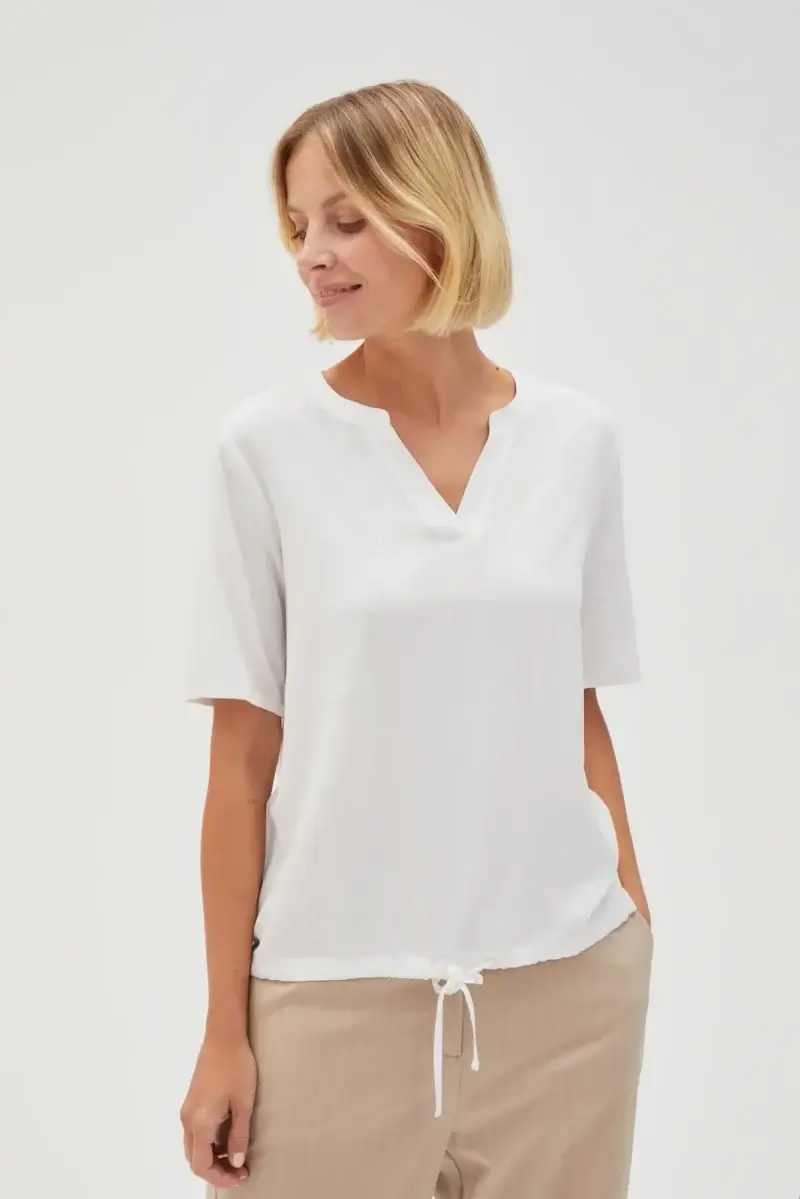WOMEN'S SHIRT L-KO-4627 WHITE - Imagen 10