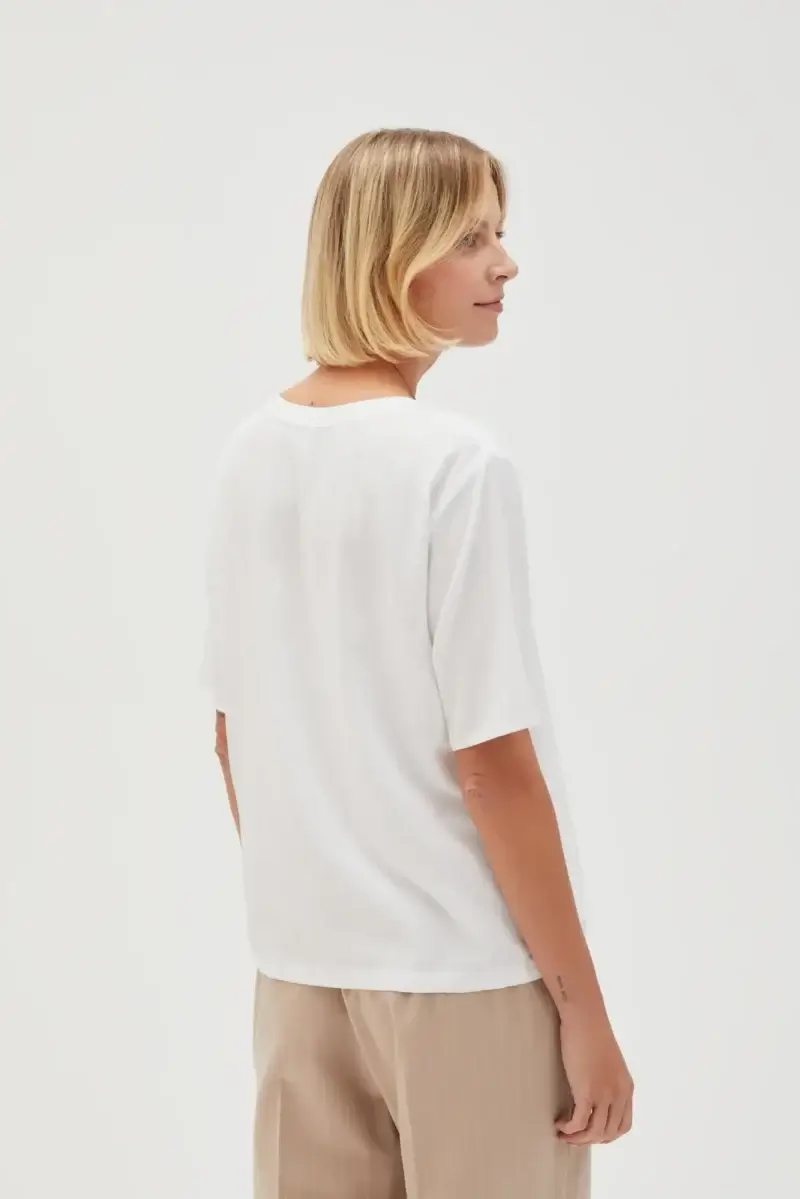 WOMEN'S SHIRT L-KO-4627 WHITE - Imagen 11