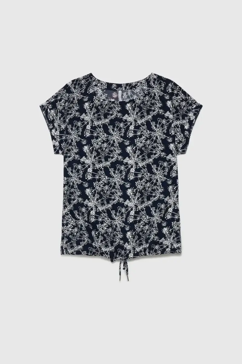 WOMEN'S SHIRT L-KO-4628 NAVY - Imagen 13