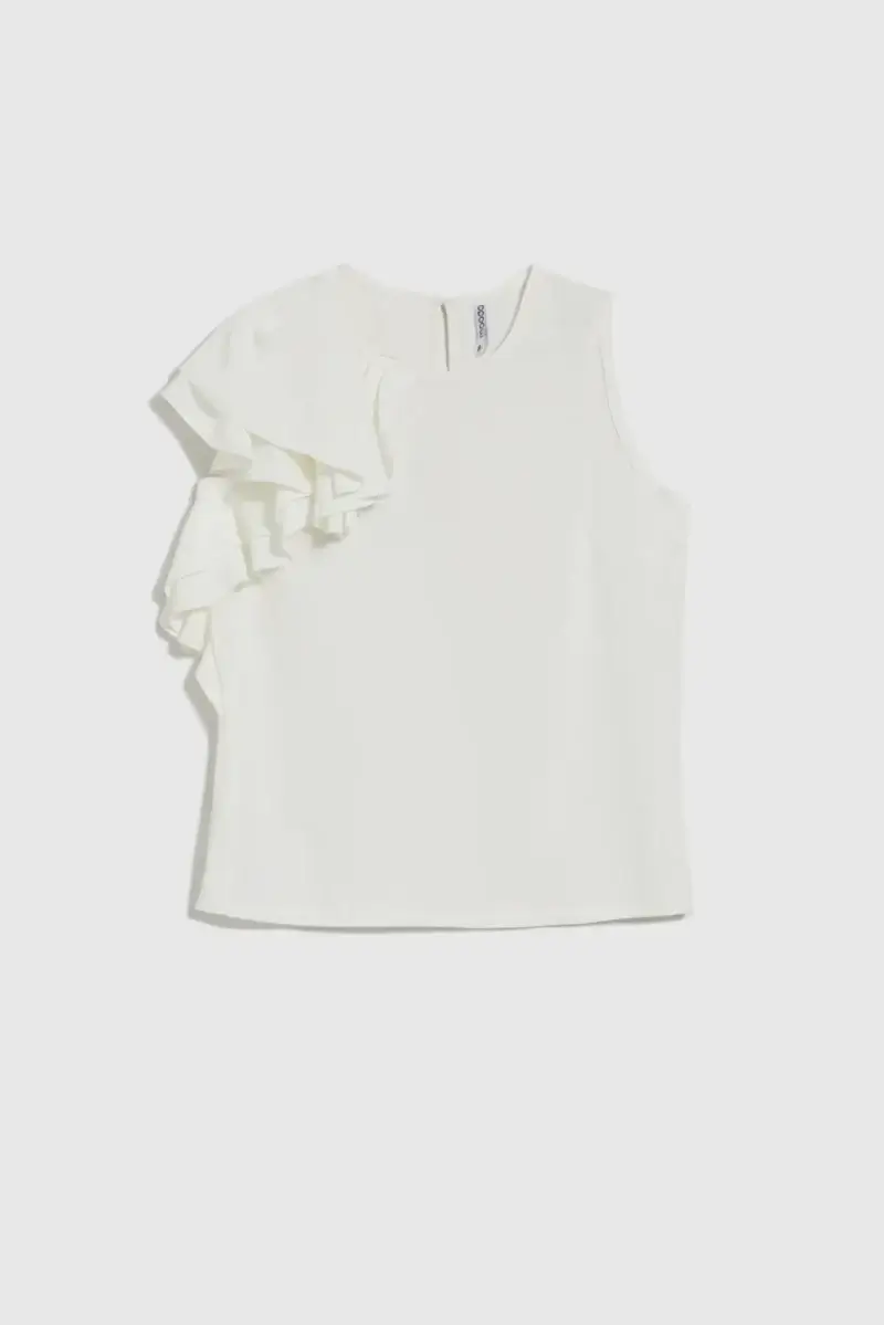 WOMEN'S SHIRT L-KO-4632 OFF WHITE - Imagen 13