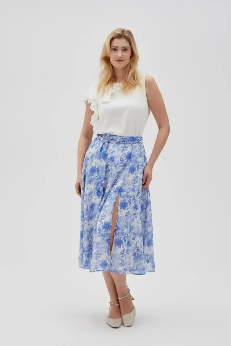 WOMEN'S SHIRT L-KO-4632 OFF WHITE - Imagen 10
