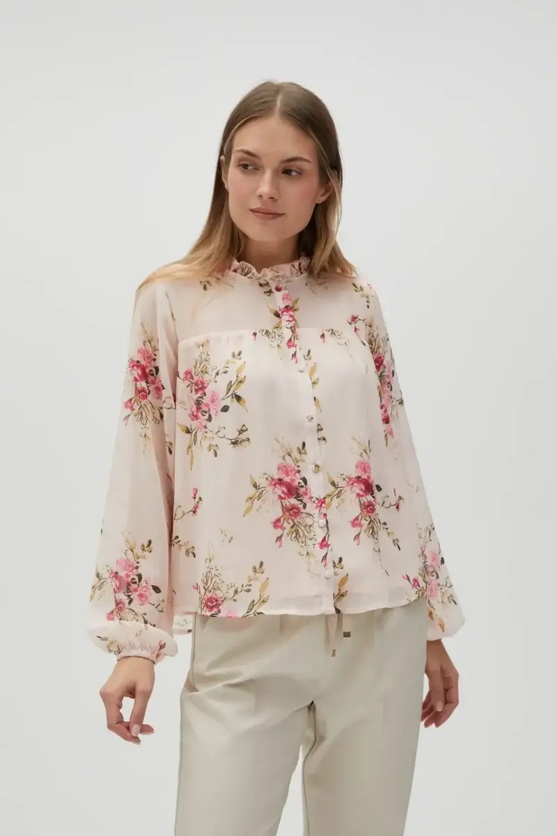 WOMEN'S SHIRT L-KO-4634 L.PINK - Imagen 8