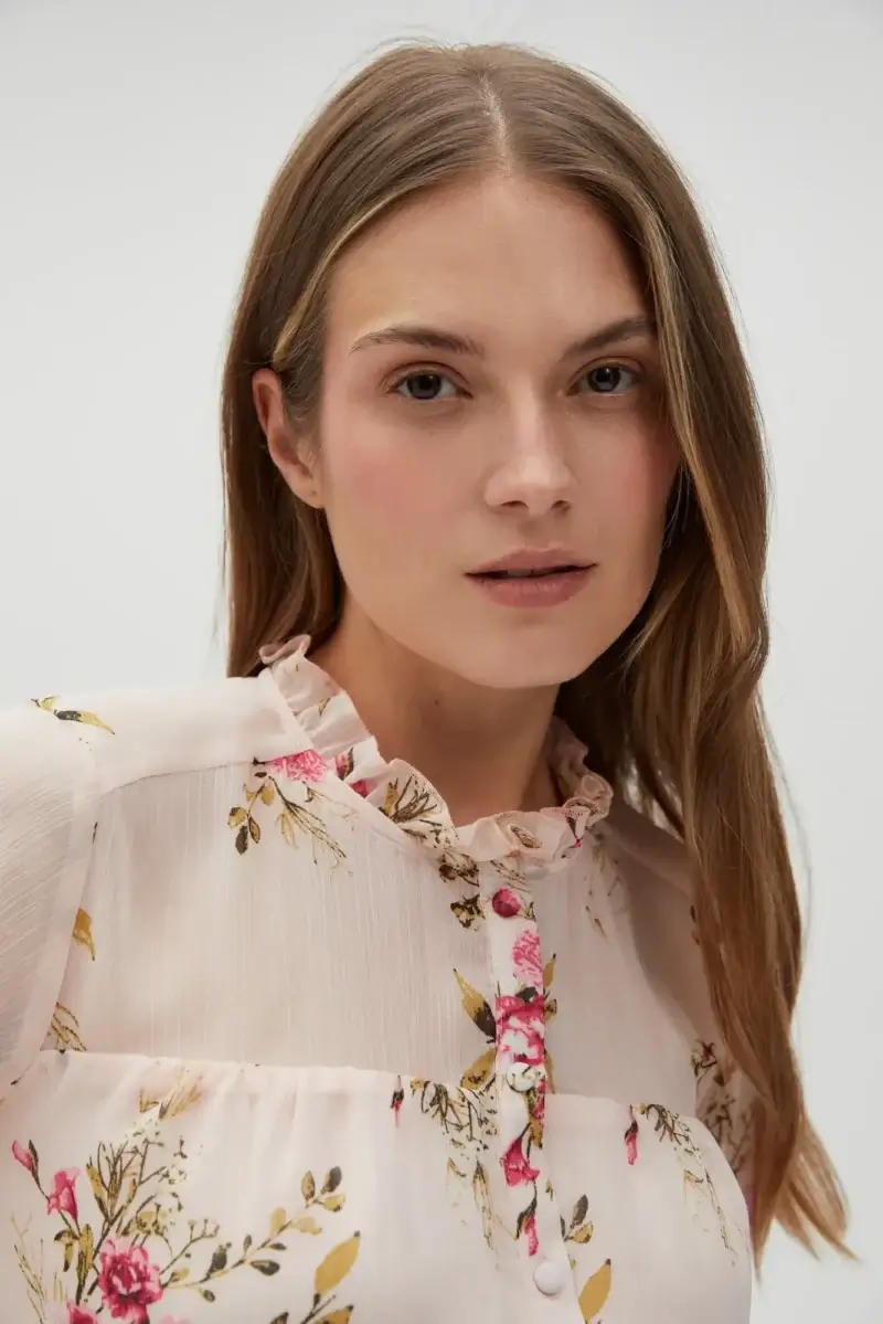WOMEN'S SHIRT L-KO-4634 L.PINK - Imagen 9