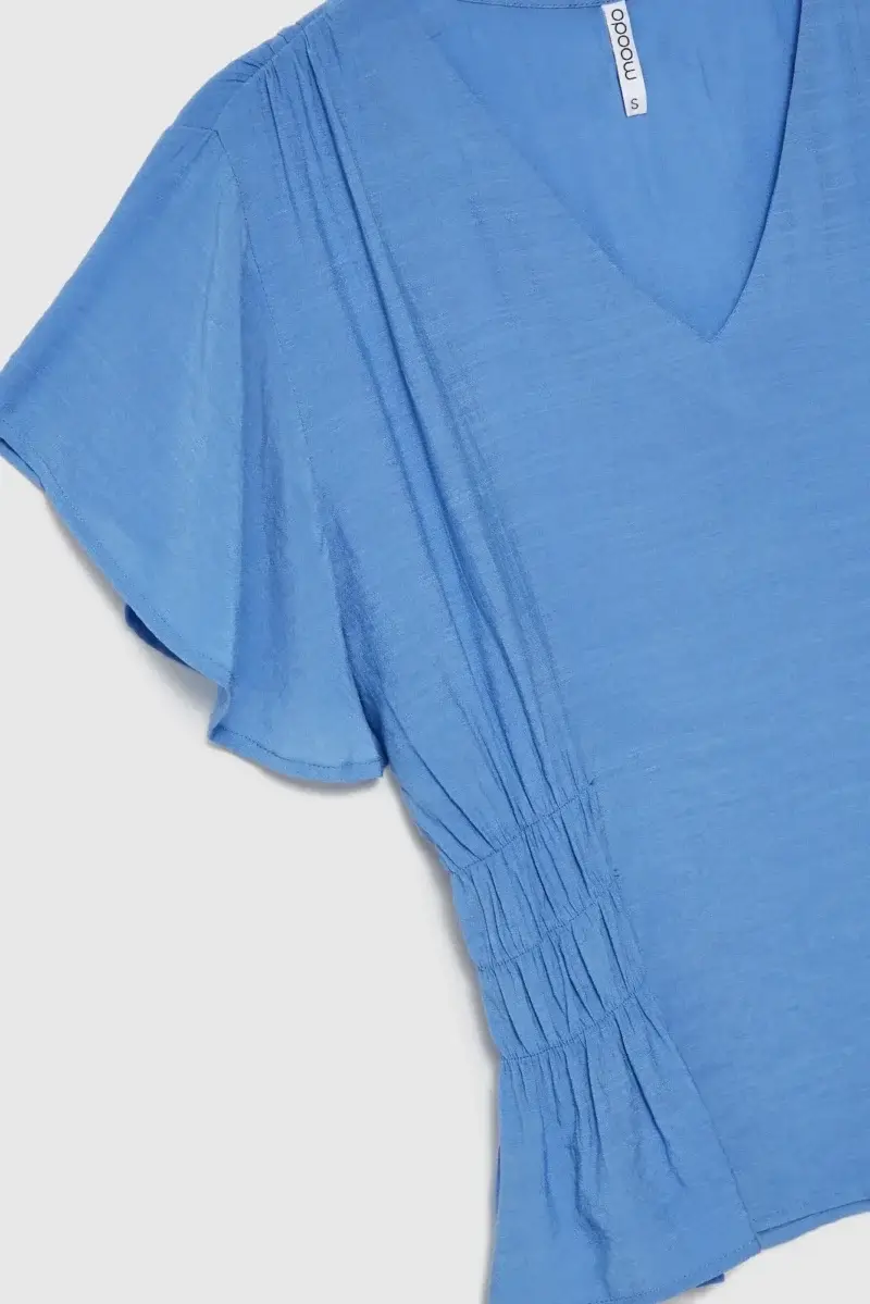 WOMEN'S SHIRT L-KO-4635 BLUE - Imagen 10