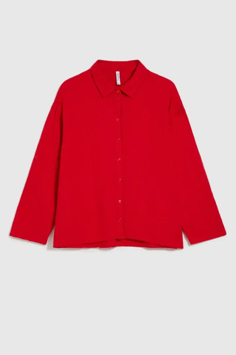 WOMEN'S SHIRT L-KO-4638 RED