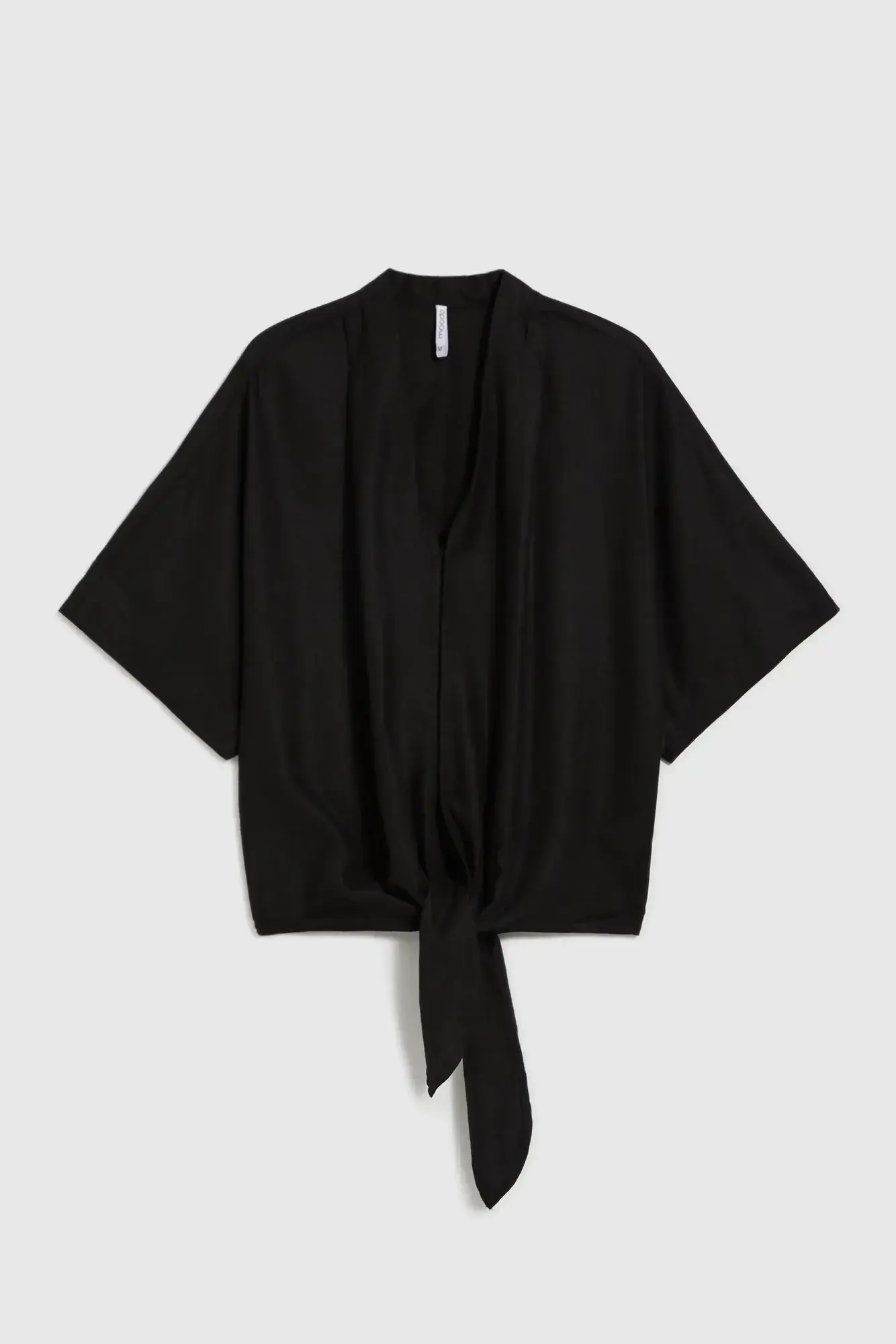 WOMEN'S SHIRT L-KO-4641 BLACK - Imagen 6