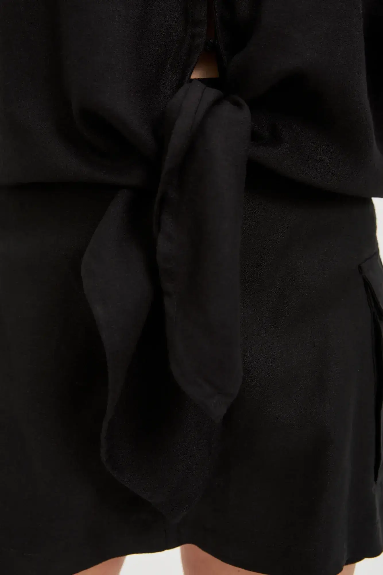 WOMEN'S SHIRT L-KO-4641 BLACK - Imagen 3