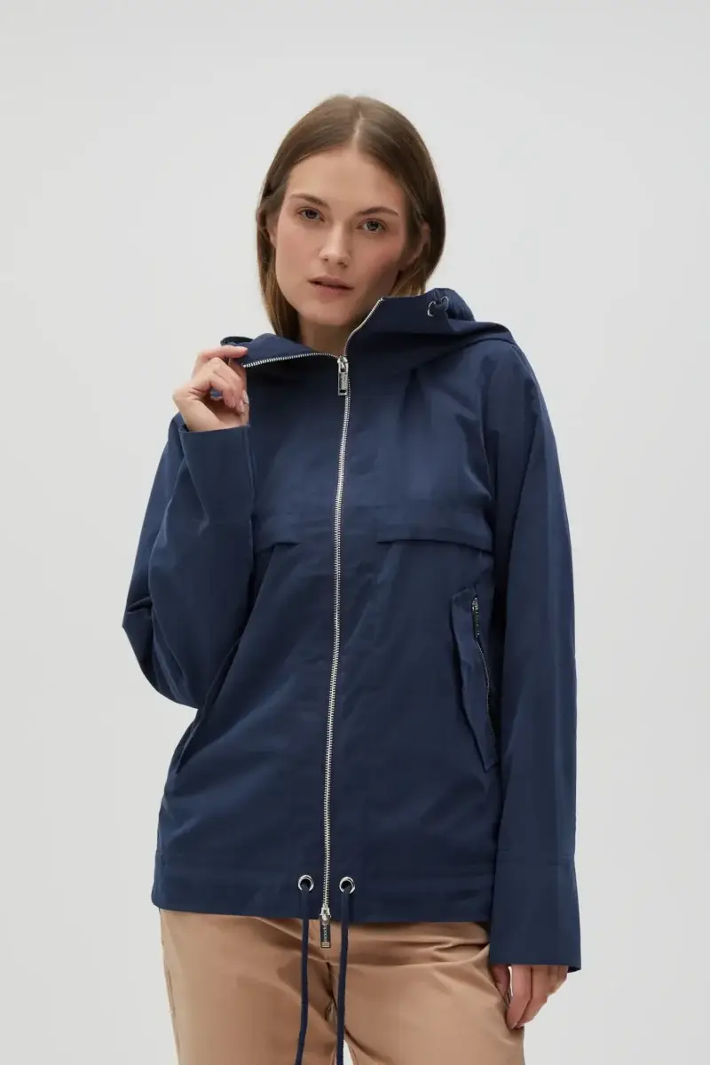 WOMEN'S JACKETS L-KU-4611 NAVY - Imagen 9