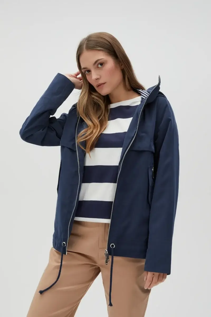WOMEN'S JACKETS L-KU-4611 NAVY - Imagen 11