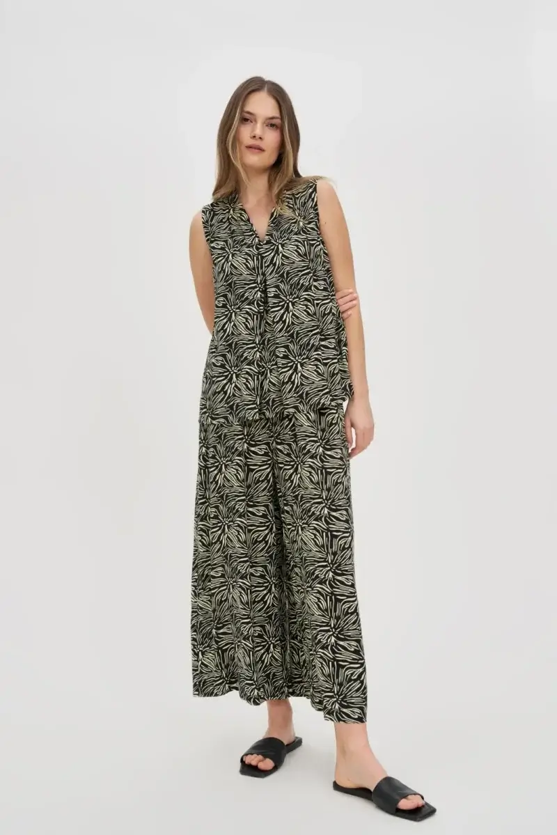 WOMEN'S PANTS L-SP-4626 BLACK - Imagen 2