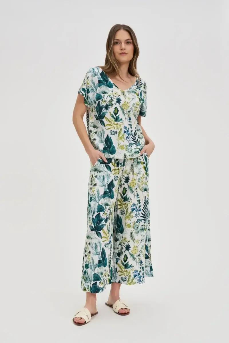 WOMEN'S PANTS L-SP-4626 OFF WHITE - Imagen 4