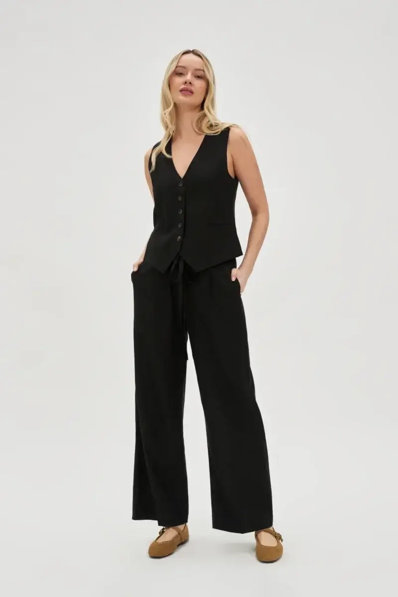 WOMEN'S PANTS L-SP-4640 BLACK