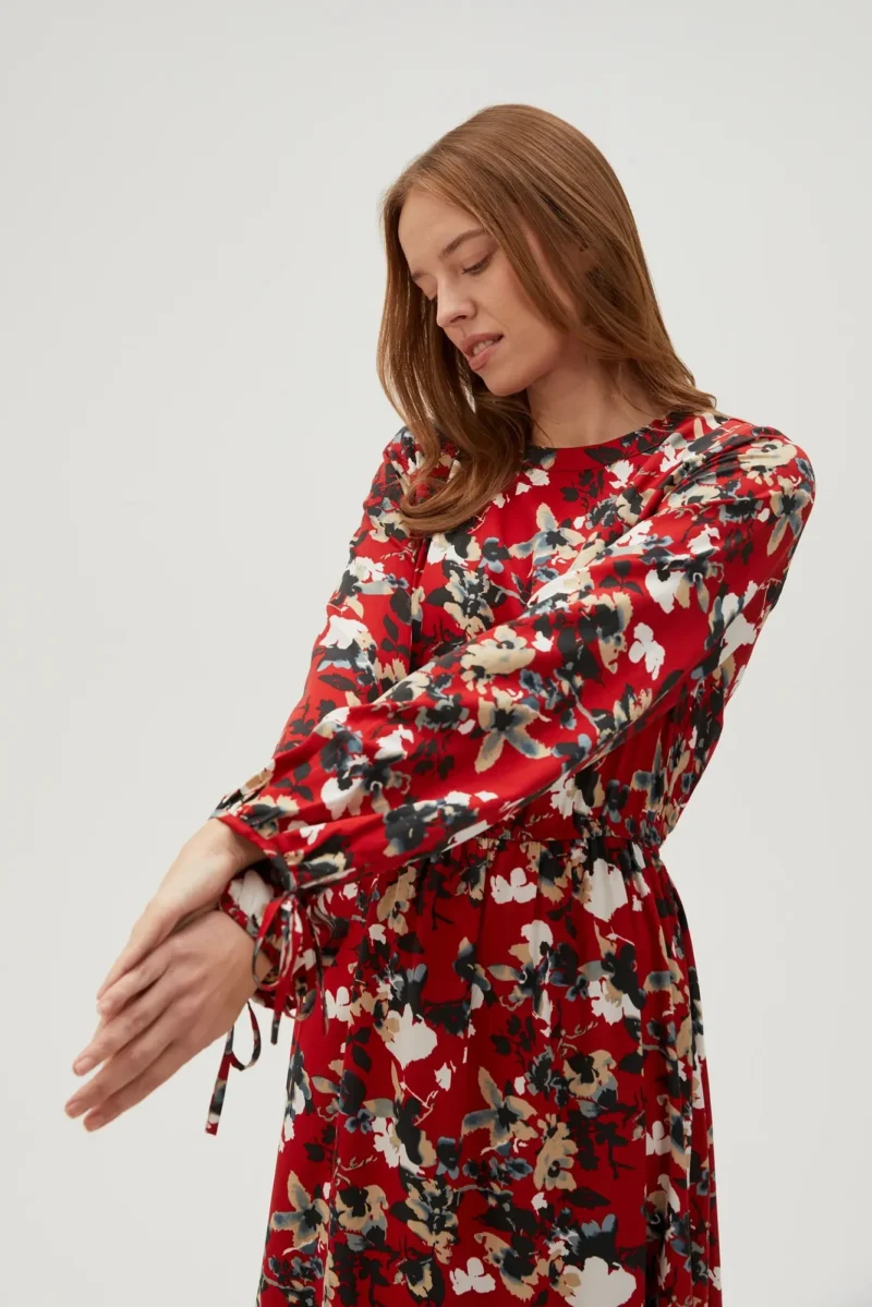 WOMEN'S DRESS L-SU-4609 BLACK - Imagen 10