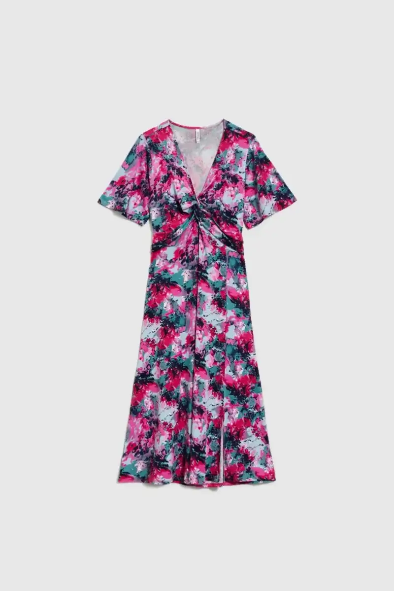 WOMEN'S DRESS L-SU-4646 FUCHSIA - Imagen 6