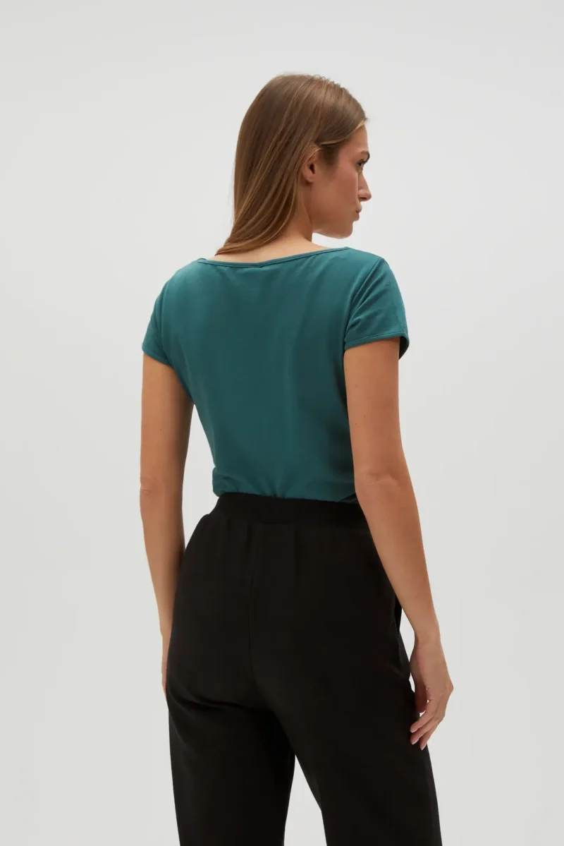 WOMEN'S TSHIRT L-TS-4622 D.GREEN - Imagen 10
