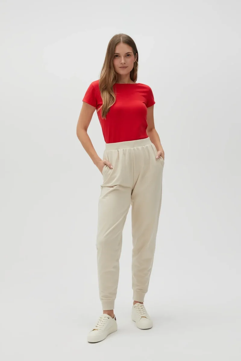WOMEN'S TSHIRT L-TS-4622 RED - Imagen 3