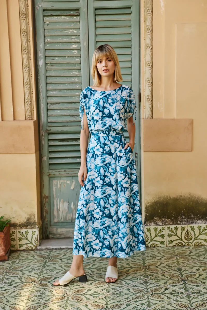WOMEN'S SKIRT L-SC-4612 D.GREEN - Imagen 3