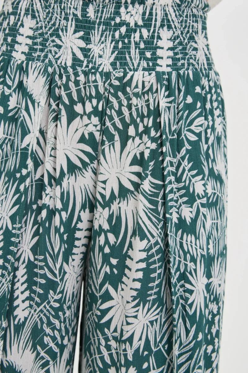 WOMEN'S PANTS L-SP-4631 D.GREEN - Imagen 3
