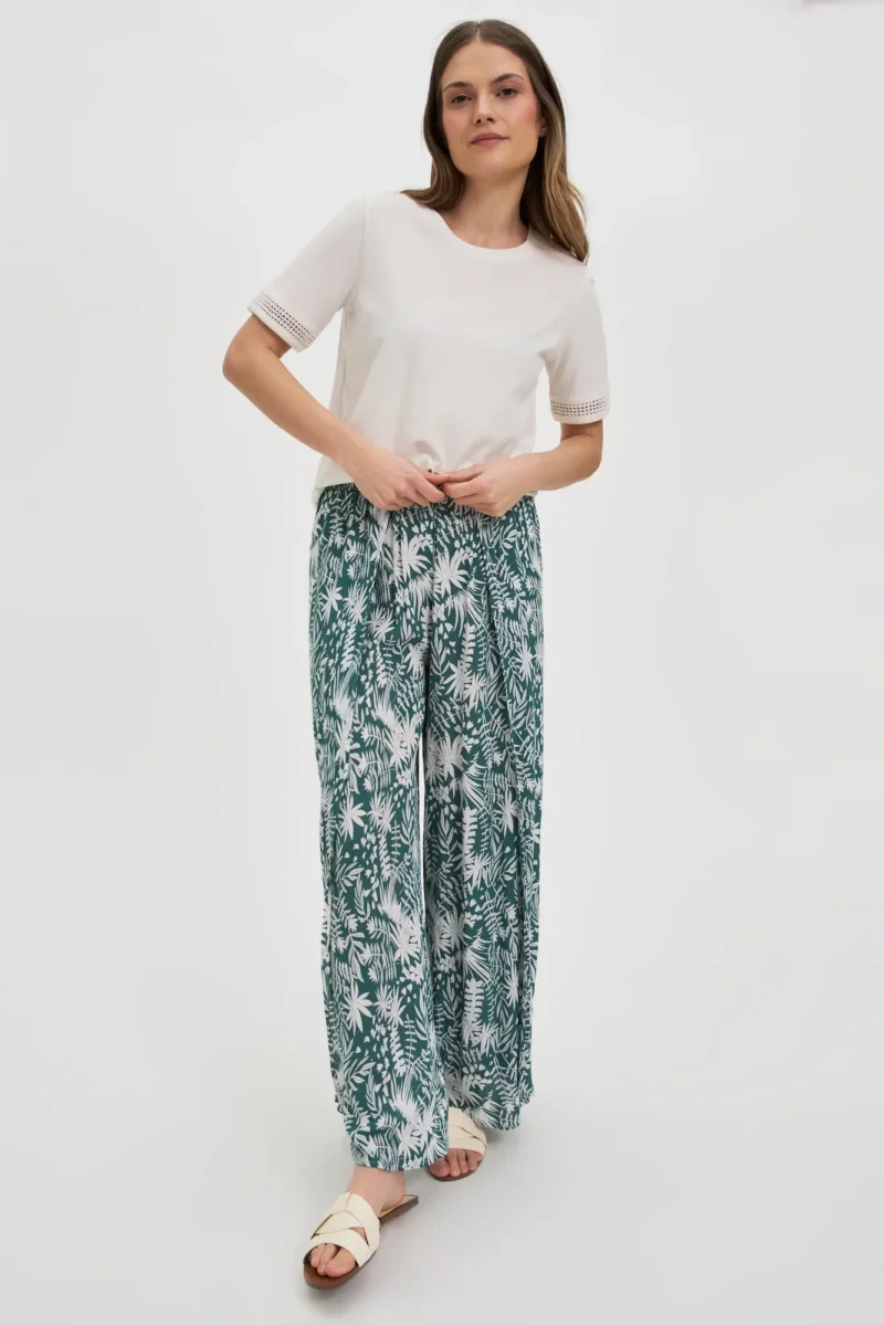 WOMEN'S TSHIRT L-TS-4671 OFF WHITE - Imagen 3